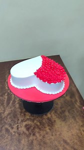 2.4K views · 29 reactions | Anniversary Heart Shape Cake | Heart shape Cake | Couple Cake design | Dil Wala Cake | Top Cake Master | Facebook