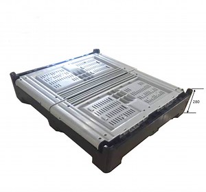[Hot Item] Folding Plastic Pallet Box Heavy Duty 1200X1000X810mm