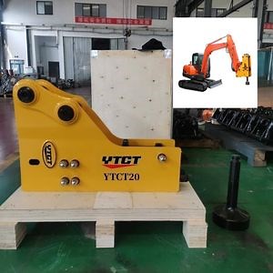 [Hot Item] Skid Steer Post Pounder Attachment Farm Post Driver High Quality Hydraulic Post Pile Driver Hydraulic Breaker