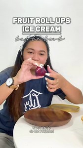 1.3K views · 14 reactions | Trying out Fruit Roll Ups Ice cream challenge. Anong lasa? Masarap ba? #KCGoesTo #fruitrollup | KC Goes To | Facebook