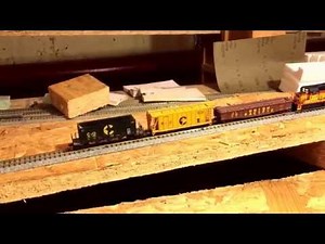 N scale hump yard