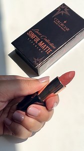 Let out your inner temptress with the ‘Nasty Gal’ shade from our Sinful Matte Collection – it’s like wrapping your lips in a cozy, comforting blanket of warmth! 🍂💄 #lovecolorbar #beauty #explore #colorbar #makeup #lipcolour #lipstick #lipstickaddict #lips #lipslipslips | Colorbar