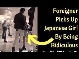Ridiculous Foreigner Picks Up Japanese Girl on Street in Shibuya, Tokyo [Infield Pickup ナンパ]