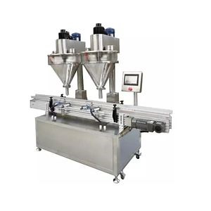 [Hot Item] Two Head Powder Filling Machine Auger Powder Bottle Filler