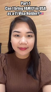 2.7K views · 75 reactions | Who are eligible for J2 Visa? #j2visa #TeachInUSA #lifeinusa | Alissa Lifestyle Vlog | Facebook