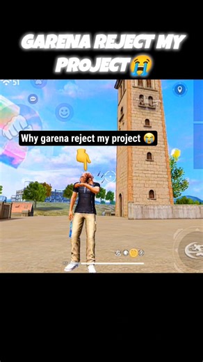 why garena reject my project 😭 #freefire