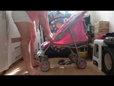 100kg ride baby pram, New video in my Clips4sale store, link in description #asmr #weightlimit