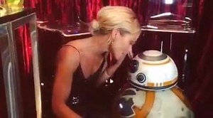 78K views · 4K reactions | Kelly Ripa with Star Wars' #BB8 backstage at the #Oscars! #AfterOscar | Live with Kelly and Mark | Facebook