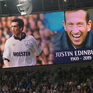 100K views · 3.2K reactions |  Two years ago, Spurs fans marked Justin Edinburgh's passing with a minute's applause 懶 | Tottenham Hotspur | Facebook