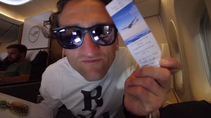 Casey Neistat Gives a Comprehensive Tour of the Lufthansa First Class Experience