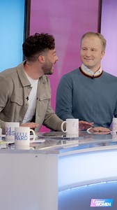 331K views · 3.7K reactions | “She managed to squeeze us in”  William Hanson and Jordan North share their Sticky Vicky experience with us  | Loose Women | Facebook