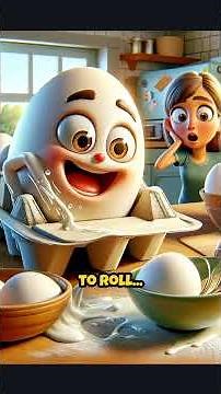The Incredible of Eggbert: A Shell-shocking Adventure 🥚 #animation #shortstory #familyfriendly