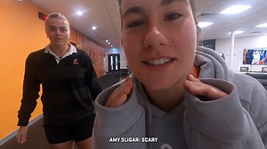 To begin the celebrations of game 400 for Julie Fitzgerald this weekend we challenge the girls to describe her in one word.. 👇 | GIANTS Netball