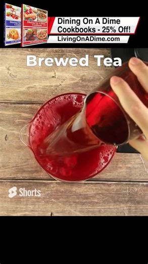 Easy 3 Ingredient Raspberry Tea Recipe Here: https://www.livingonadime.com/homemade-flavored-tea-recipes/ 25% off NOW! 👍❤️ Quick and Easy Recipes! ❤️ Dining On A Dime Cookbook https://shop.livingonadime.com/ Homemade iced tea is a refreshing drink, especially on hot summer days! These homemade flavored iced tea recipes give you a lot of variety for many tasty variations on iced tea! #raspberrytearecipe #tearecipes #easytearecipes #easysweettearecipe #sweettearecipe #tearecipe #raspberrytea #eas
