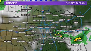 1.7K views · 21 reactions | Scattered showers and storms are in the forecast Sunday. While we can't rule out a strong, gusty storm, the overall severe risk is low. The highest coverage of rain will be in the northeastern quadrant of the NTX. #wfaaweather | WFAA Weather | Facebook