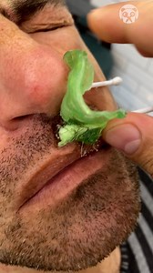 1.8M views · 3.6K reactions | Painful nose waxing Partner: barber_idris | DeMilked | Facebook