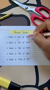 562K views · 3.8K reactions | Percent Tricks#reels #fyp #math #mathematics #numbers #trick #fbreels #explorepage #trend #viral #hacks #MathHelp #mathgenius #education #lessons #reelsfb #mathlove #mathtutor #mathtips #mathisfun #MathWiz #reelsvideo #reelsviral #reelsfb #reelsinstagram #mathreview #MathChallenge #education #educational #MathHacks | Math Wiz | Facebook