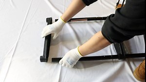 Non-Screws Trampoline Ladder, 2-Step Trampoline Stairs with Horizontal Wide Steps, 220Lbs Capacity