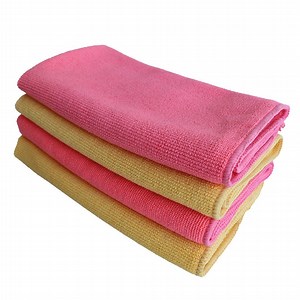 [Hot Item] Customized Pantone Color Microfiber Towel Embroidery Logo Cleaning Cloth Printed Logo