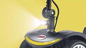 Christmas Gift for Mom Dad Parents Metro Mobility Scooters-Electric Mobility Scooter for Adults and Seniors-Foldable Compact Mobile for Long Range Travel-w/Charger and Extended Battery-M1 Chrome