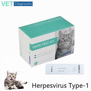 [Hot Item] Feline Herpesvirus Type-1 Antigen Rapid Test Fhv AG Test Cassette