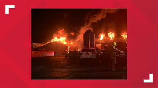 Crews battle two structure fires in Springdale