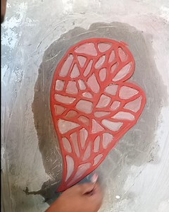 How to make cement beautiful leaf | Andris Brick Art