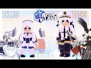 Roblox Azur Lane Cosplay: Belfast⚓ x Enterprise🦅 Outfits