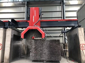 [Hot Item] Joborn Granite Stone Block Cutter Machine Processing 90cm Slab in Egypt