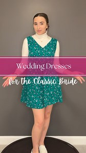1.7K views · 99 reactions | Which classic style are you loving?  We are loving that these classic styles with a modern twist are trending in bridal fashion! Whether it be an added slit, a little bit of pearl, or a unique neckline, the small details really count in these clean and classic styles ✨ #bride #wedding #weddingdress #2024bride #2025bride #bridal #bridaltrends #classicbride #essensedesigns #trends | The White Dress | Facebook