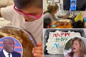 Today's Hoda Kotb and daughter surprise Al Roker with birthday cake on wrong day