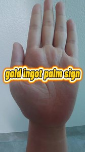 Gold Ingot Palm Sign: Wealth Symbol in Palmistry