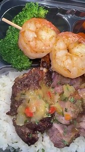 😋Gourmet Seafood House Wednesday Menu: Sautéed Steak and Onions $28, Garlic and herb Rack of Lamb $32 , Seafood Stuffed Salmon $30 , Salmon with Mango salsa $30,Make it a combo with Cajun Shrimp for just an additional $8 ! All served with White Jasmine Rice or Yellow Junkanoo Rice with Sautéed Fresh Vegetables! Taking Preorders now@ 447-5049! | Gourmet Seafood House
