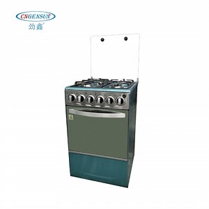 [Hot Item] Versatile Stainless Steel Freestanding Gas Range Cooker with 4 Burners and Oven