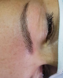 My demonstration Eyebrows during the first day of Purebeau Semi-permanent Makeup course 😊 #semipermanentmakeup #eyebrows #micropigmentation #spmu #spmulimerick #pmubrows #spmuireland #spmutraining #spmucourse | AO Clinic Limerick