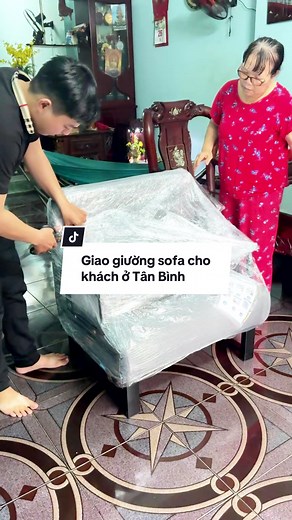 Gấp lại làm ghế gọn gàng, mở ra làm giường ngủ êm ái chỉ trong vài giây #sofabed #sofagiuong #giuonggapgon #giuongxep #giadungthongminh