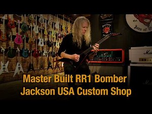 RR1 Bomber + ‪@jeffloomisofficial‬ Demo! Jackson USA Custom Shop Master Built by Pasquale Campolattano
