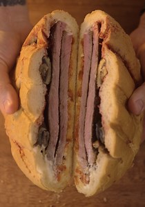 71K views · 175 reactions | Hearty Shooter’s Sandwich Recipe: A Meat Lover’s Dream 數 | 5-Minute Crafts Men | Facebook