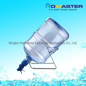 [Hot Item] Portable Water Bottle Metal Cradle Mini Water Dispenser with Aqua Valve (H-V&C)
