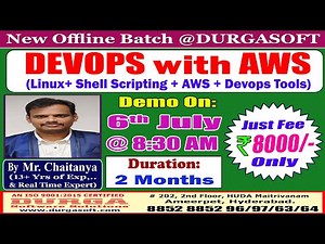 DEVOPS with AWS Offline Training @ DURGASOFT