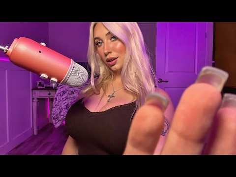 ASMR Brushing triggers, Tapping & Whispering...