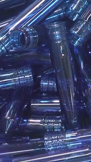 This is how plastic bottles are formed. #engineering | Interesting Engineering