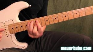 Slow Dancing In A Burning Room (mayertabs.com) Watch and Learn! Chords - ChordU