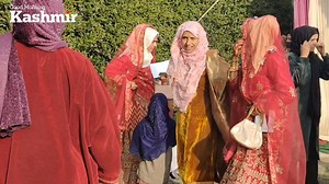 40 couples tie knot in a mass marriage function in Srinagar Camera & Edit: Ashiq Naik | Good Morning Kashmir