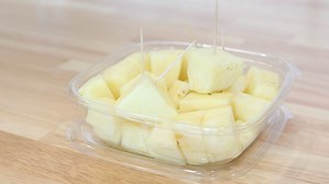 Cutting fresh pineapple is such a chore! Our fresh cut pineapple bowls are quick, easy and get you to the good stuff faster! Pick one up today! | Dick's Market