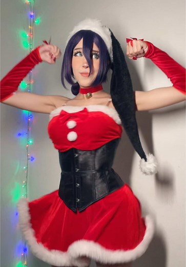 Christmas Reze 🎄💥 #fypシ #foryoupage #Cosplay #cosplaydance #rezedance #reze #rezecosplay #rezechainsawman #christmasishere