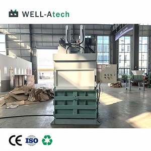 [Hot Item] Vertical Waste Compactor for Commercial Plastic Bottles Carton Recycling