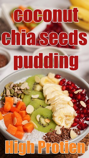 15K views · 205 reactions | Coconut chia seeds pudding | Healthy...