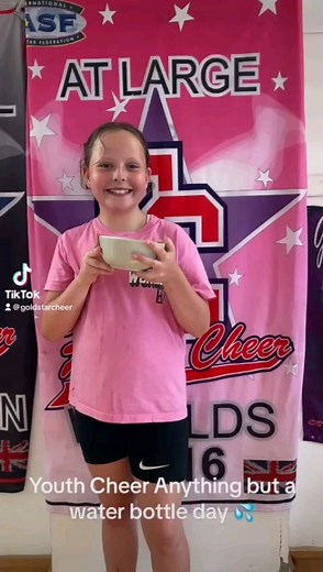 Happy Nationals Month has started at Gold Star Studios & with the weather being this hot hydration was key! Youth cheer enjoyed this fun themed practice! #goldstar #cheerleading #allstar #cheer #dance #nationalsmonth #fcbythebeach #beagoldstar | Gold Star Cheer & Dance