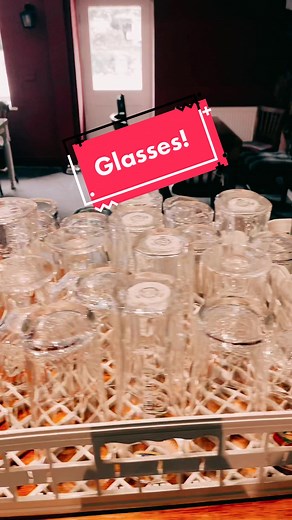 The Nightly Struggle of Putting Away Glasses in Hospitality